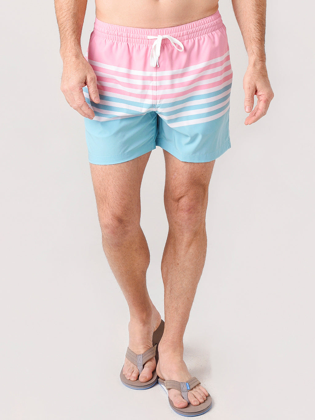 Chubbies Men's The On The Horizons 5.5" Swim Trunk - Saint Bernard
