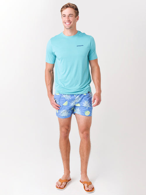 Chubbies Men's The Salt Times 5.5" Stretch Swim Trunk