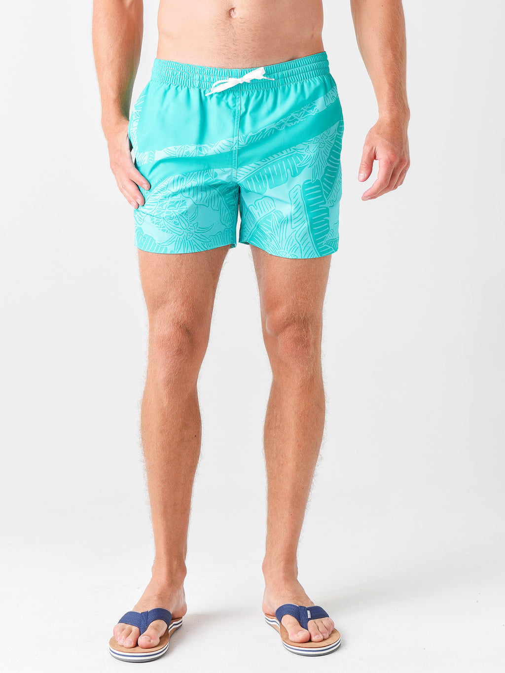Chubbies Men's The Pastel Pals 5.5" Swim Trunk - Saint Bernard