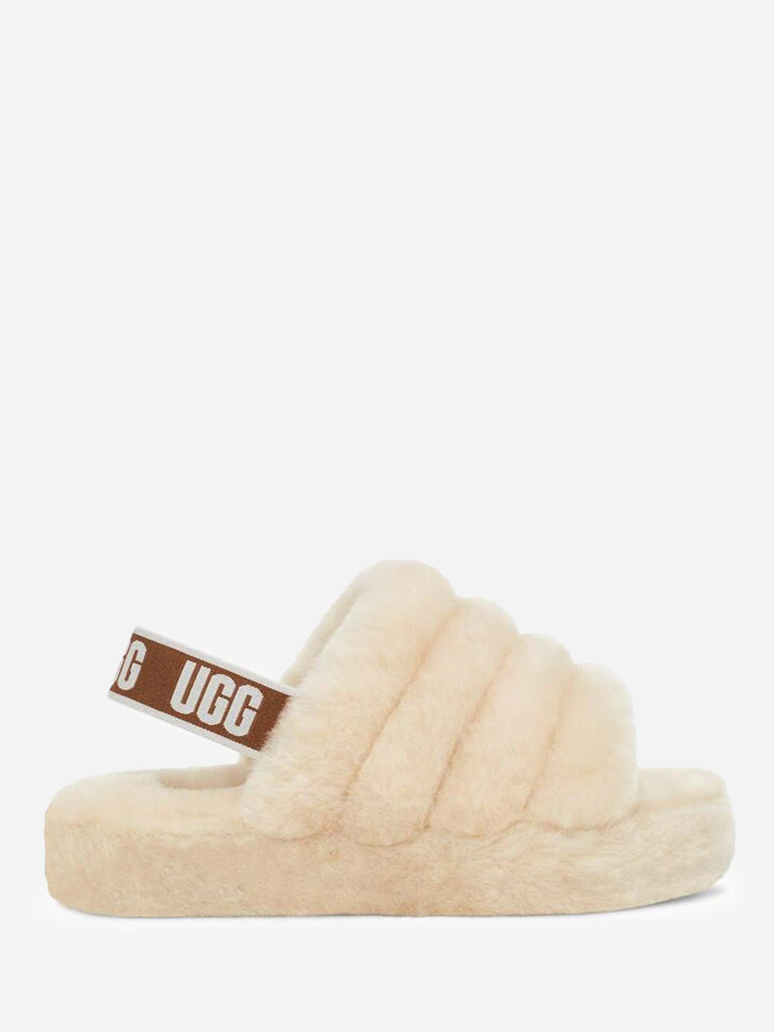 UGG Kids' Fluff Yeah Slide - Saint Bernard