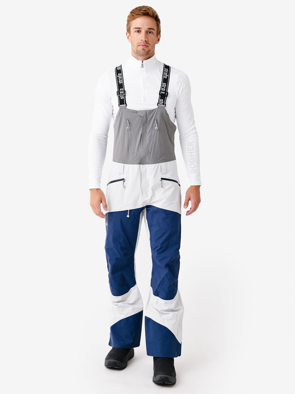 Strafe Men's Nomad 3L Shell Bib Pant - Saint Bernard