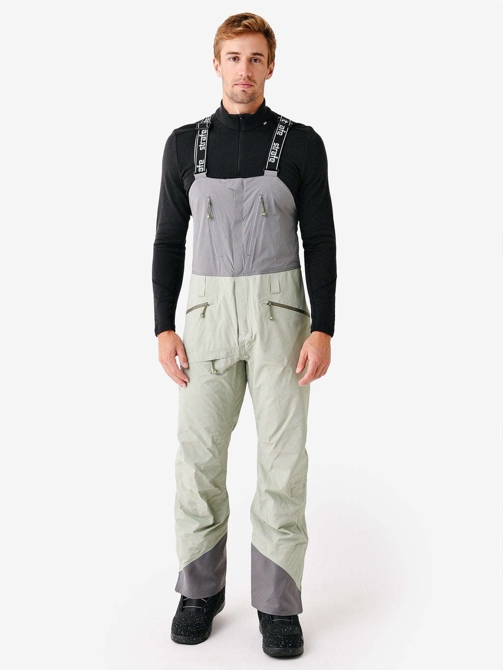 Strafe Men's Nomad 3L Shell Bib Pant - Saint Bernard