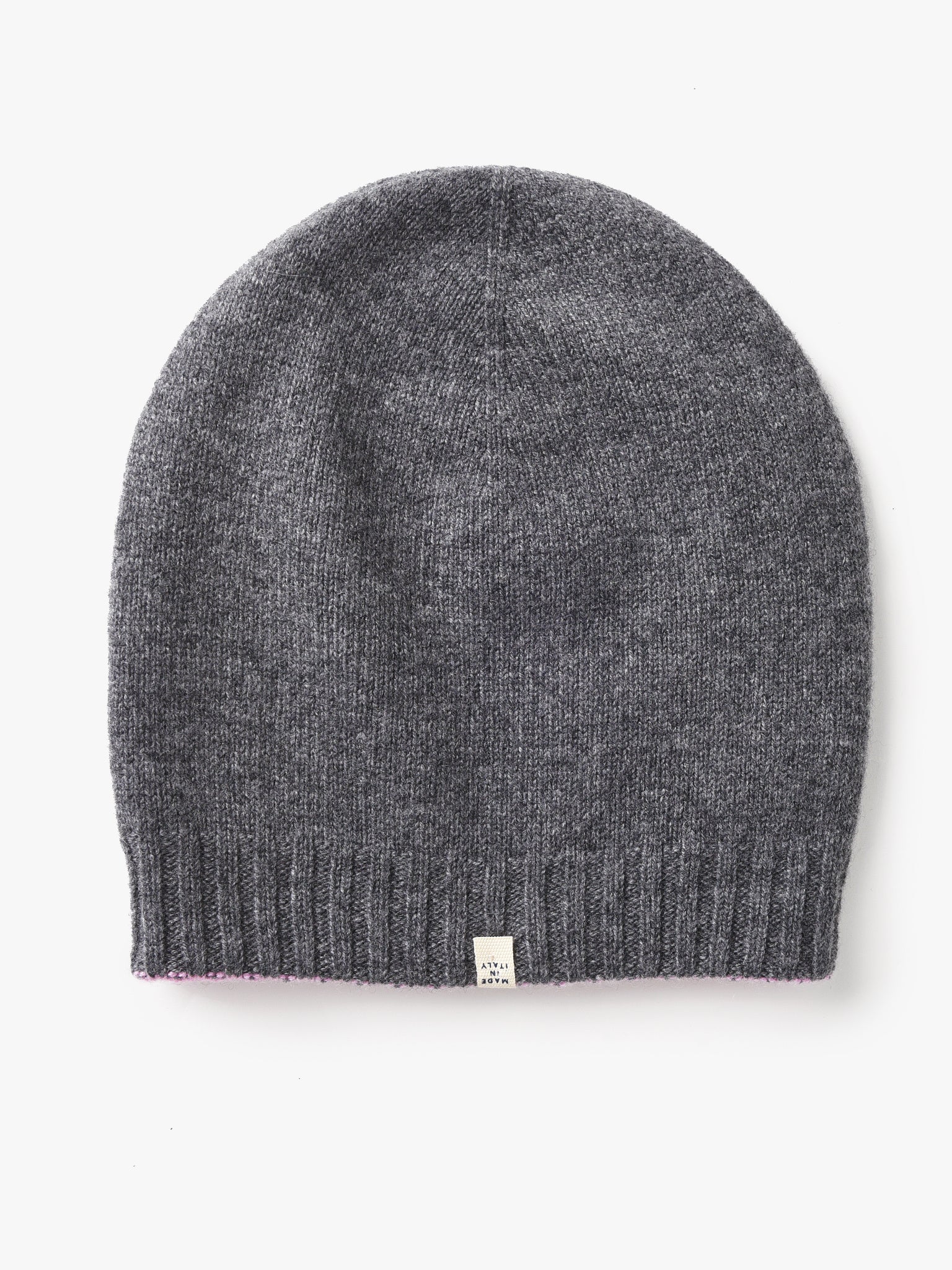 40 Colori Women's Reverse Cashmere Beanie - Saint Bernard