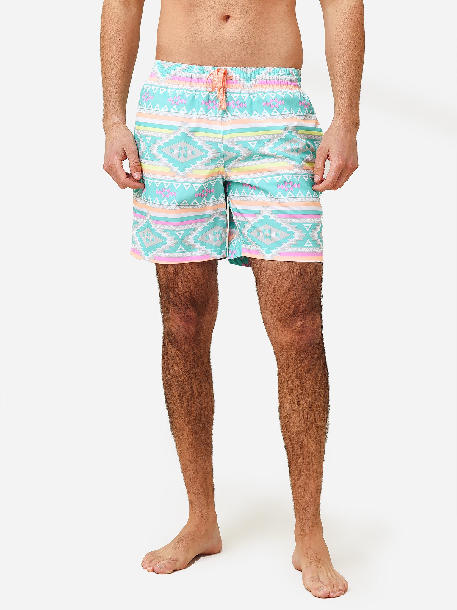 Chubbies Men's The En Fuegos 7" Swim Trunk - Saint Bernard