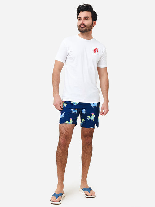 Chubbies Men's The Fowl Plays 7" Swim Trunk
