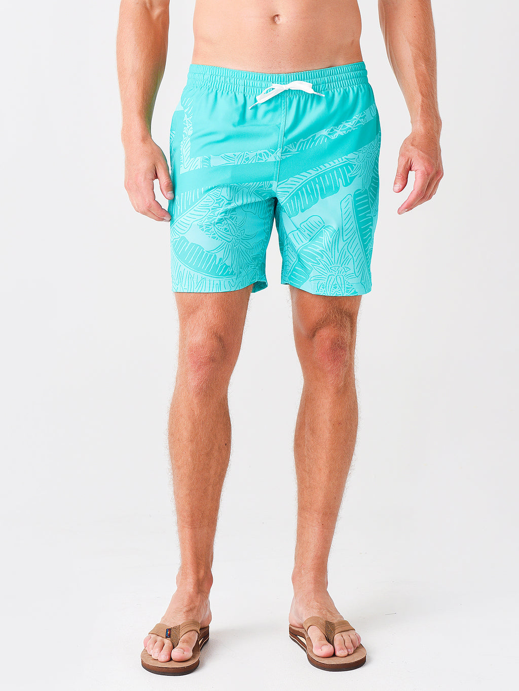 Chubbies Men's The Pastel Pals 7" Swim Trunk - Saint Bernard