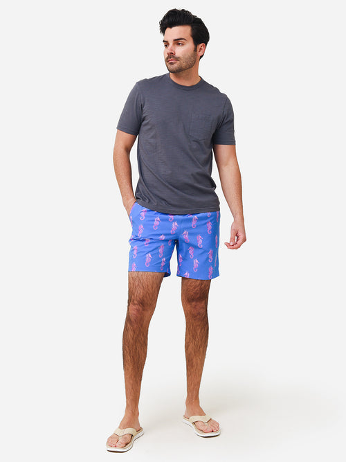 Chubbies Men's The Sea Trotters 7" Swim Trunk
