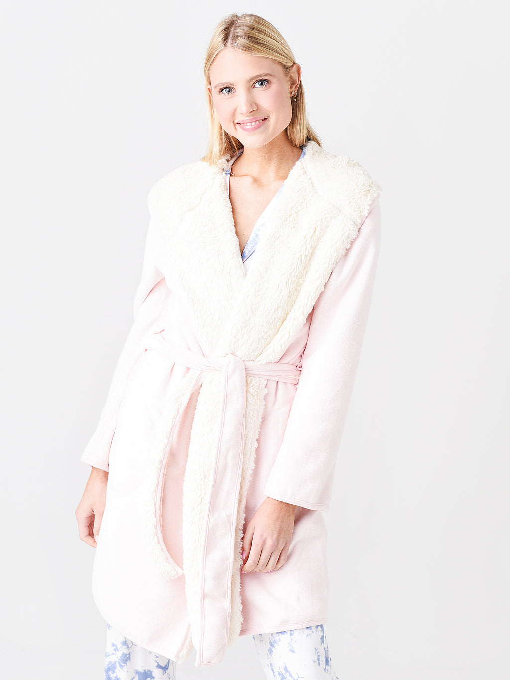 UGG Women’s Portola Reversible Robe - Saint Bernard