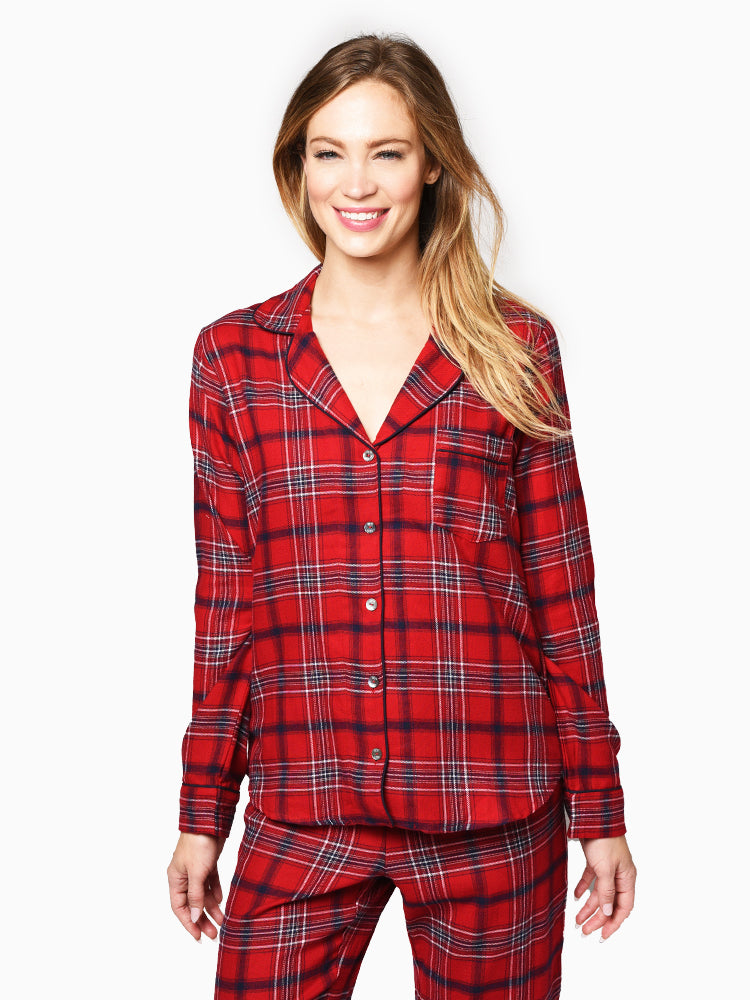UGG Women’s Raven Flannel Gift Set - Saint Bernard