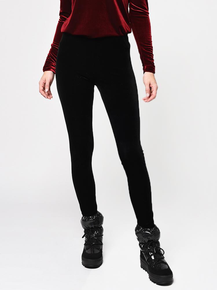 Sno Skins Plushtech Velvet Leggings - Saint Bernard