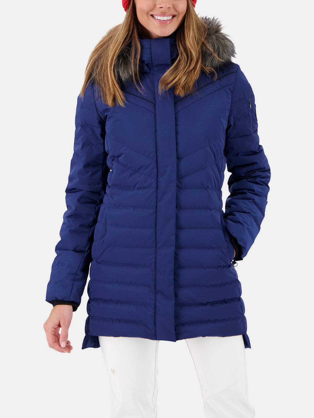 Obermeyer Women's Blossom Down Parka w/Faux Fur - Saint Bernard