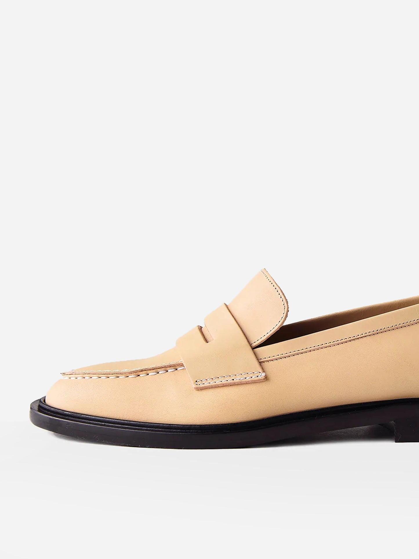 ATP Atelier Women's Monti Vanilla Vacchetta Loafers - Saint Bernard