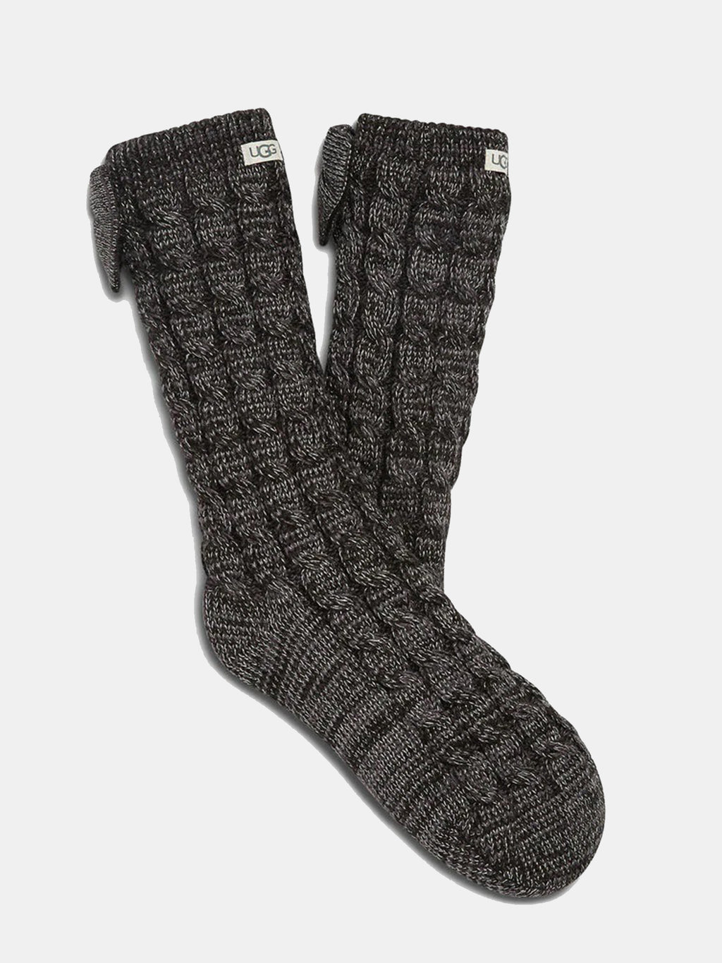 Ugg Women's Laila Bow Fleece Lined Sock - Saint Bernard