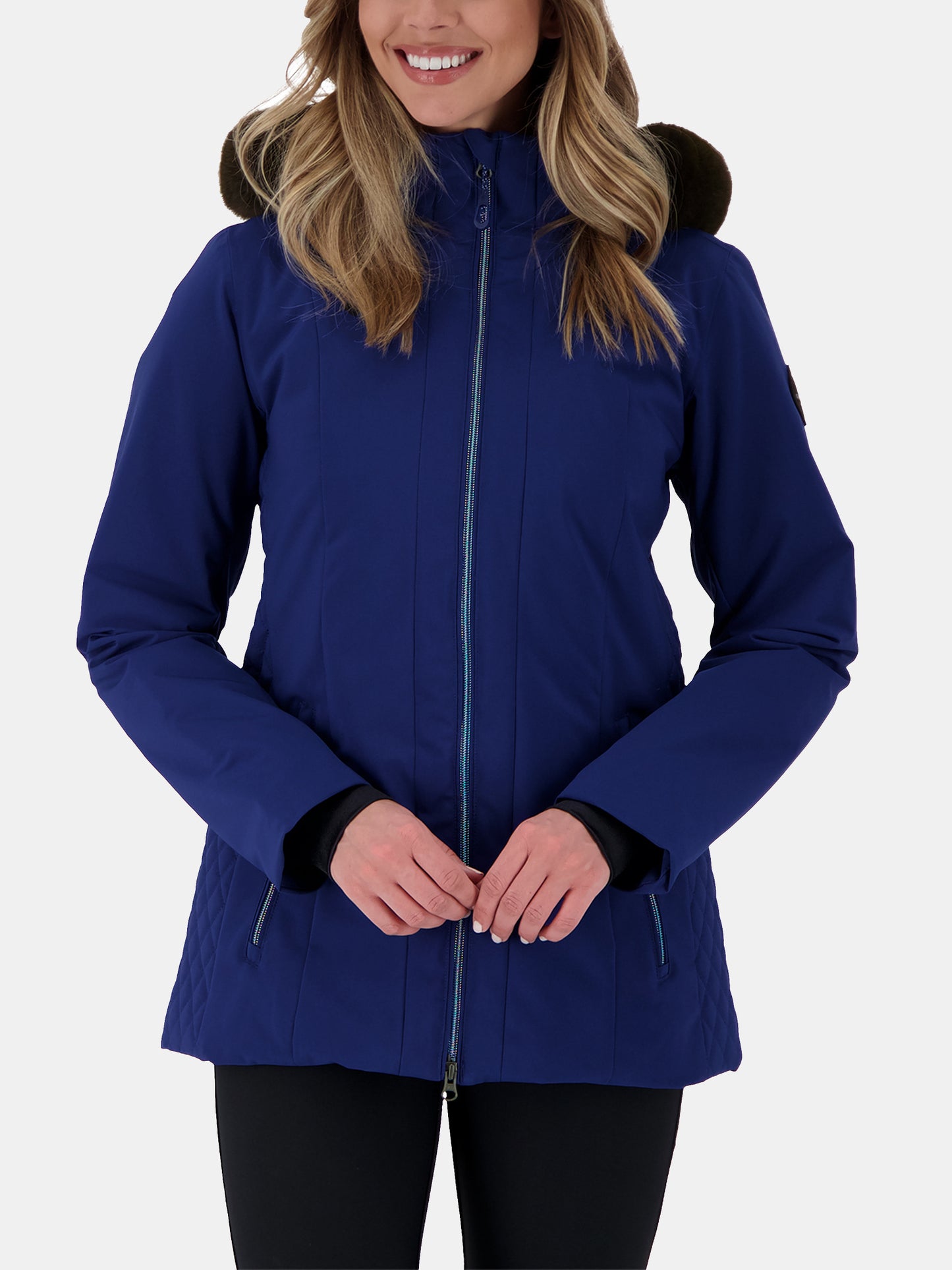 Obermeyer Women's Siren Jacket w/Faux Fur - Saint Bernard