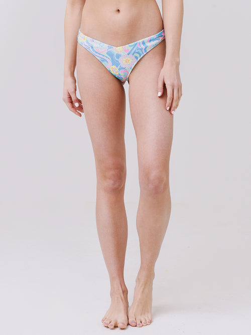 Frankie's Bikinis Women's Enzo Cheeky Bikini Bottom