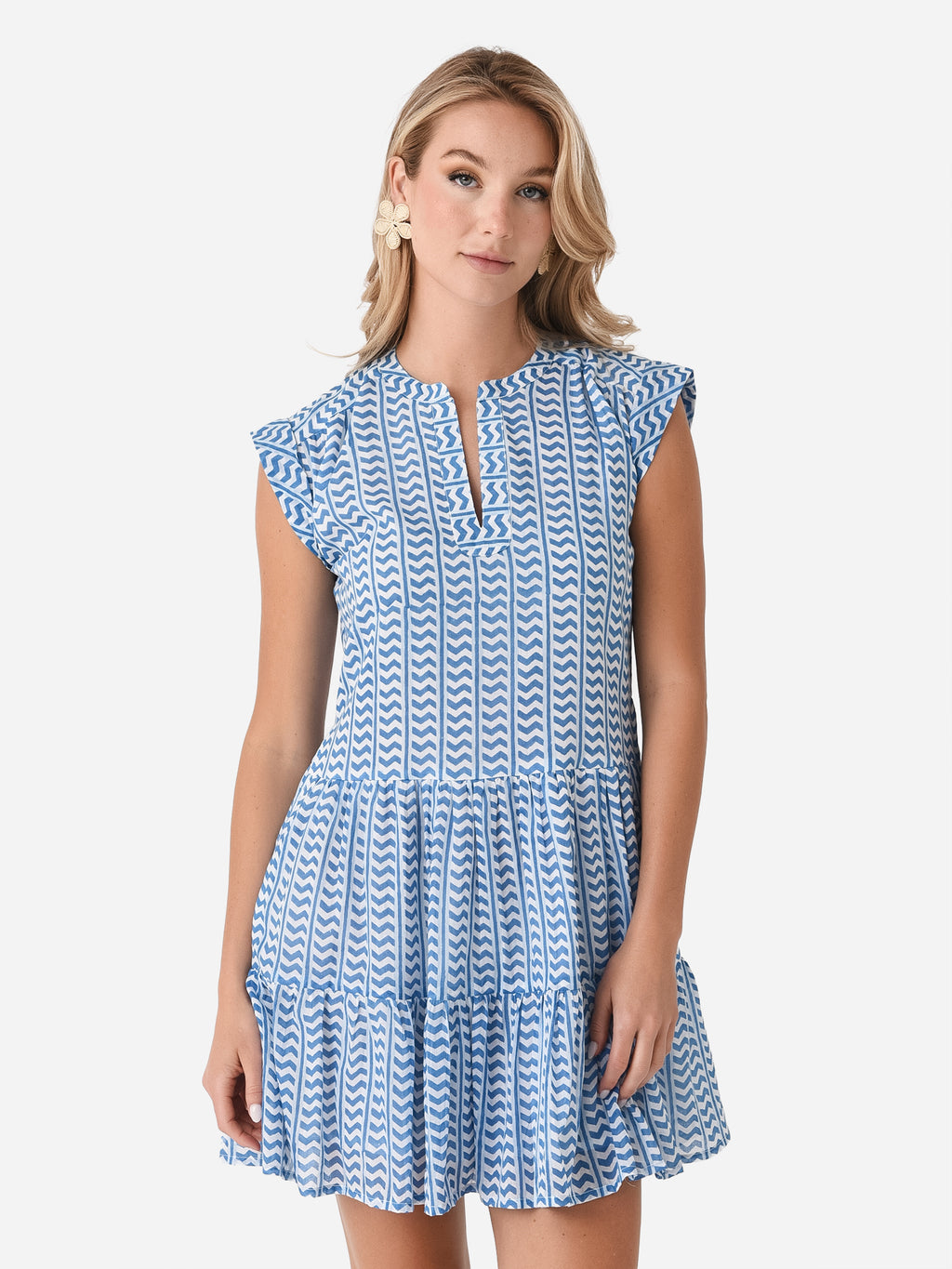 Oliphant Women's Roll Sleeve Dress - Saint Bernard