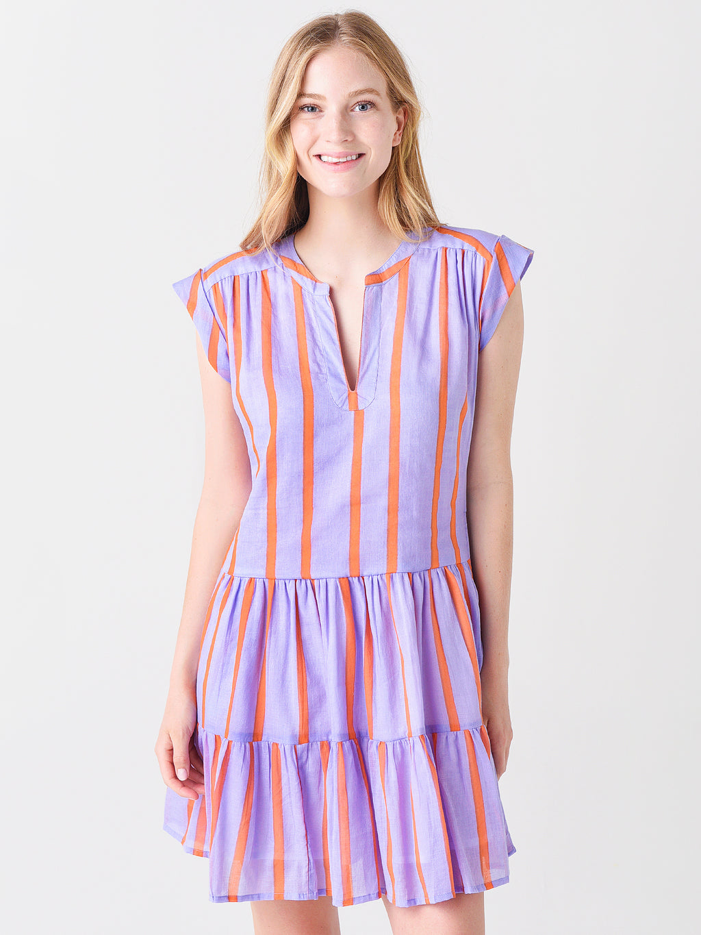 Oliphant Women's Roll Sleeve Dress - Saint Bernard