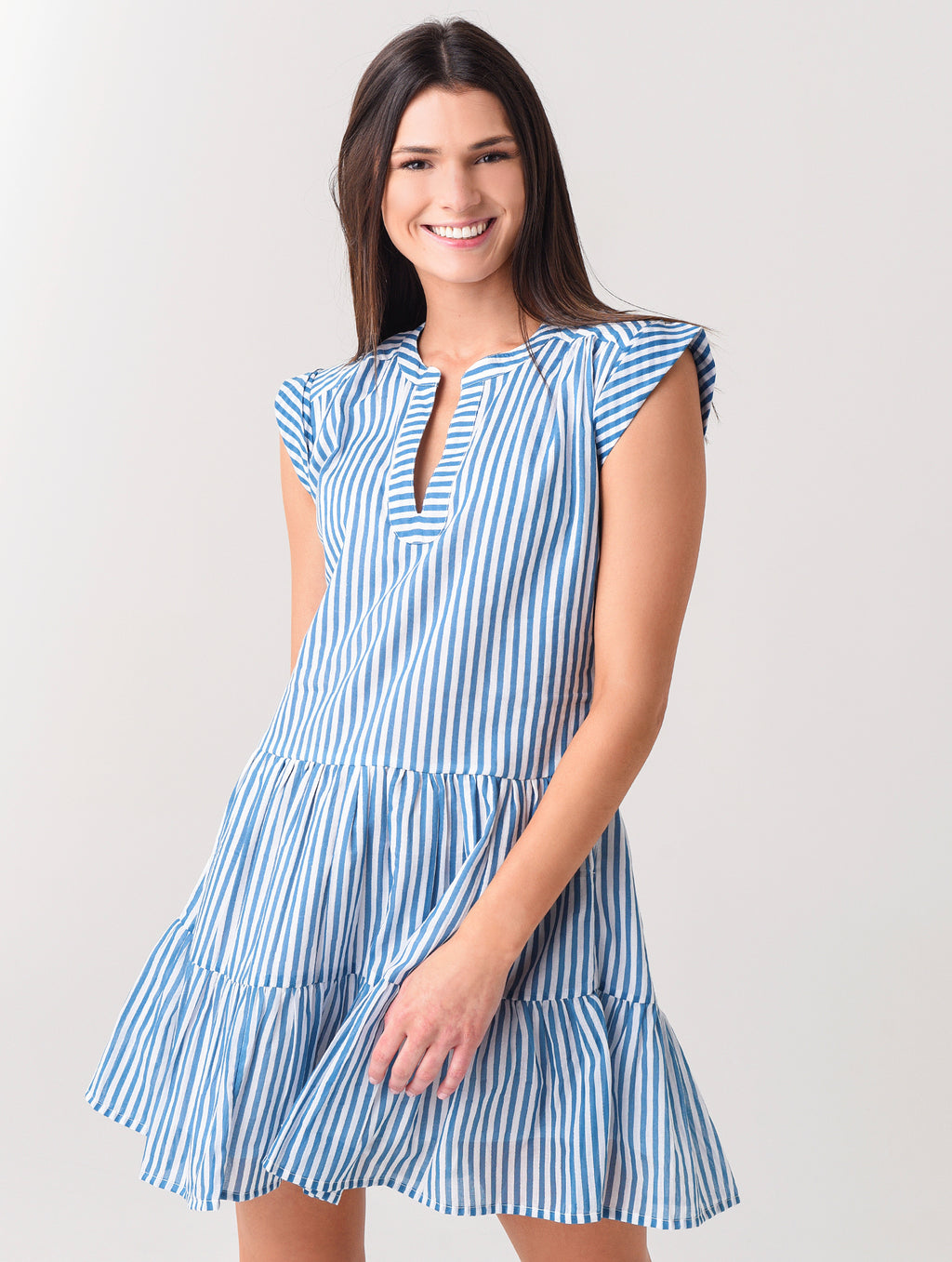Oliphant Women's Roll Sleeve Dress - Saint Bernard