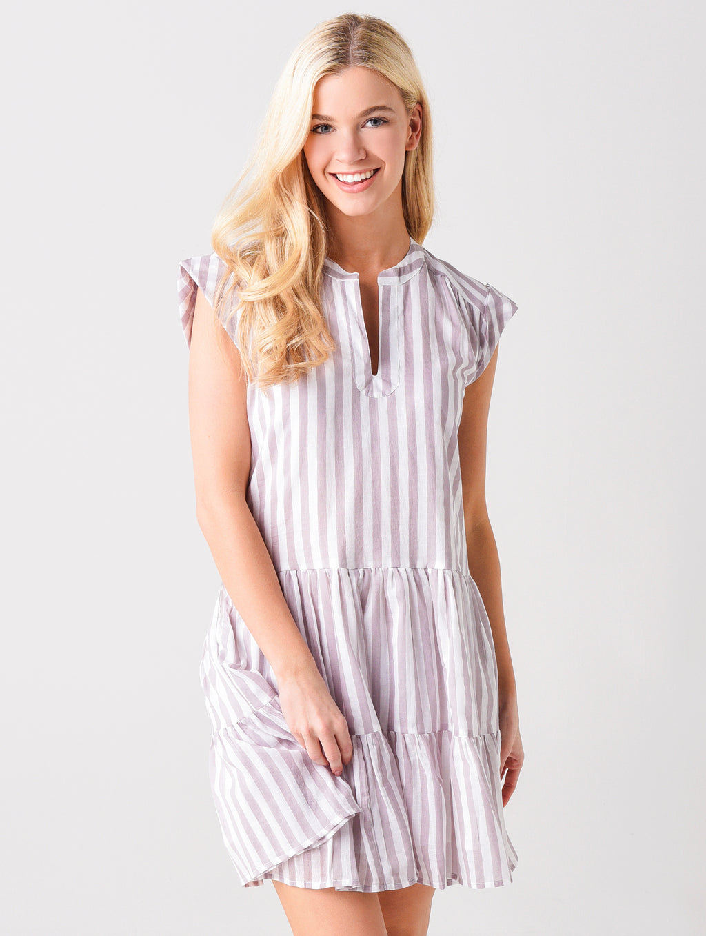 Oliphant Women's Roll Sleeve Dress - Saint Bernard