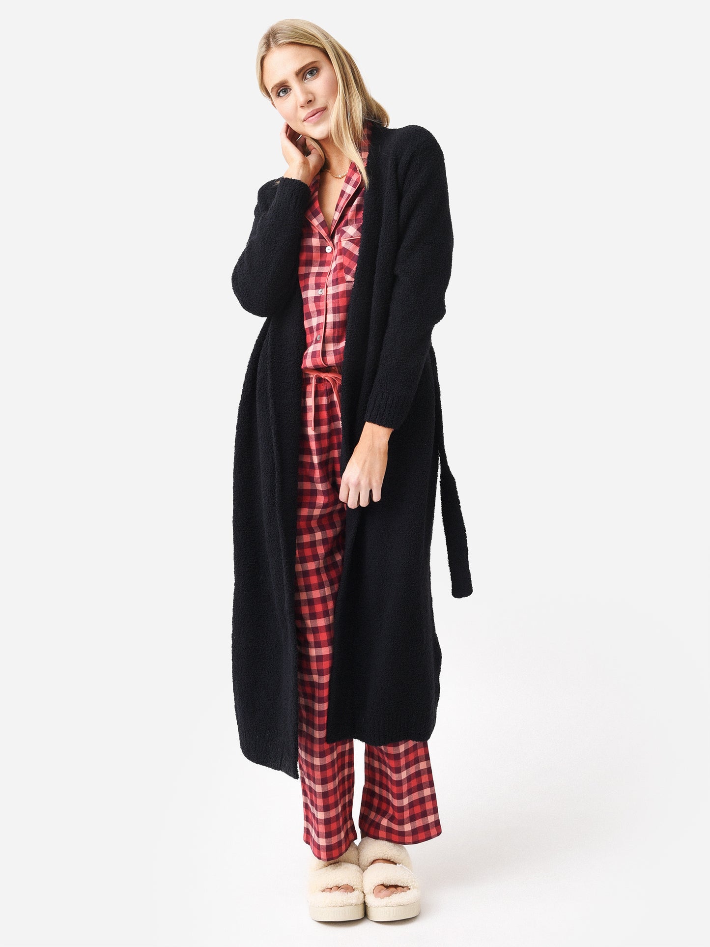 UGG Women's Lenny Knit Robe - Saint Bernard