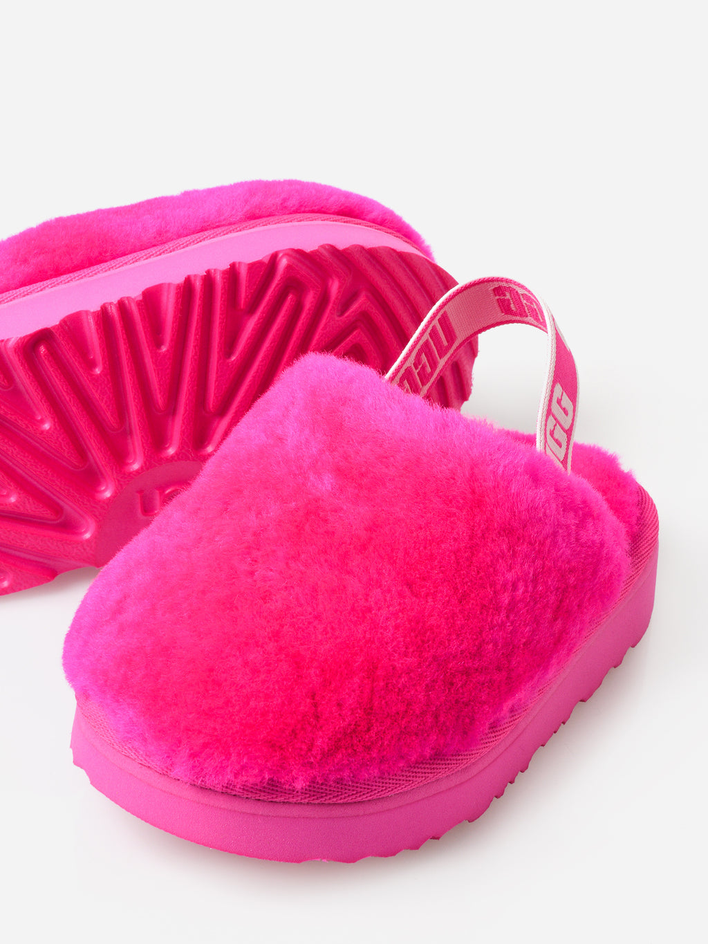 UGG Toddler Fluff Yeah Clog Slipper - Saint Bernard