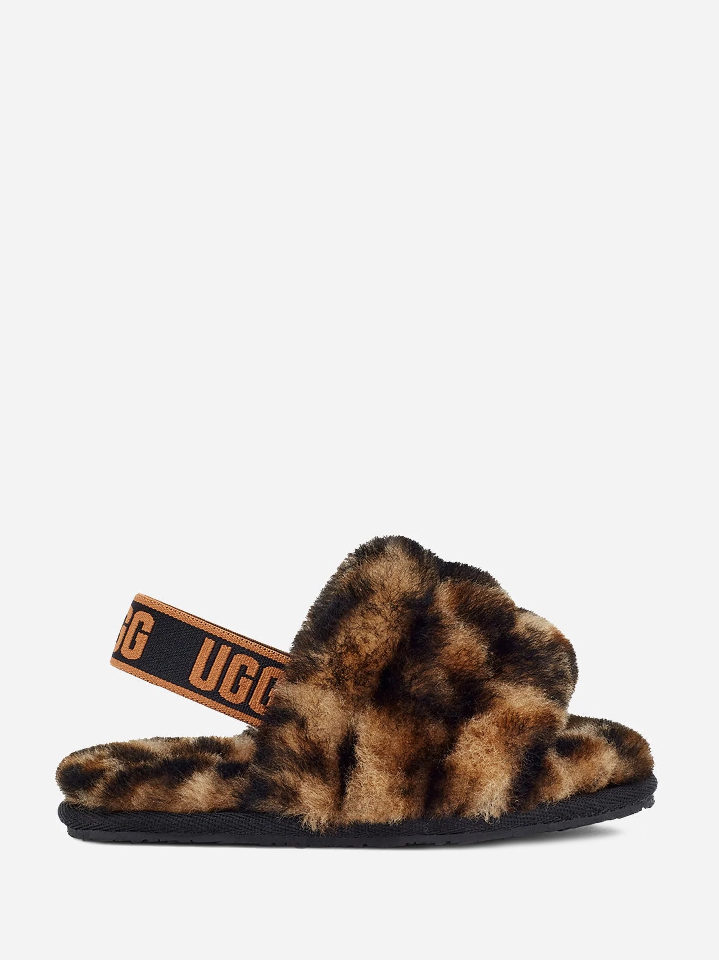 UGG Toddlers' Fluff Yeah Slide Panther Print - Saint Bernard