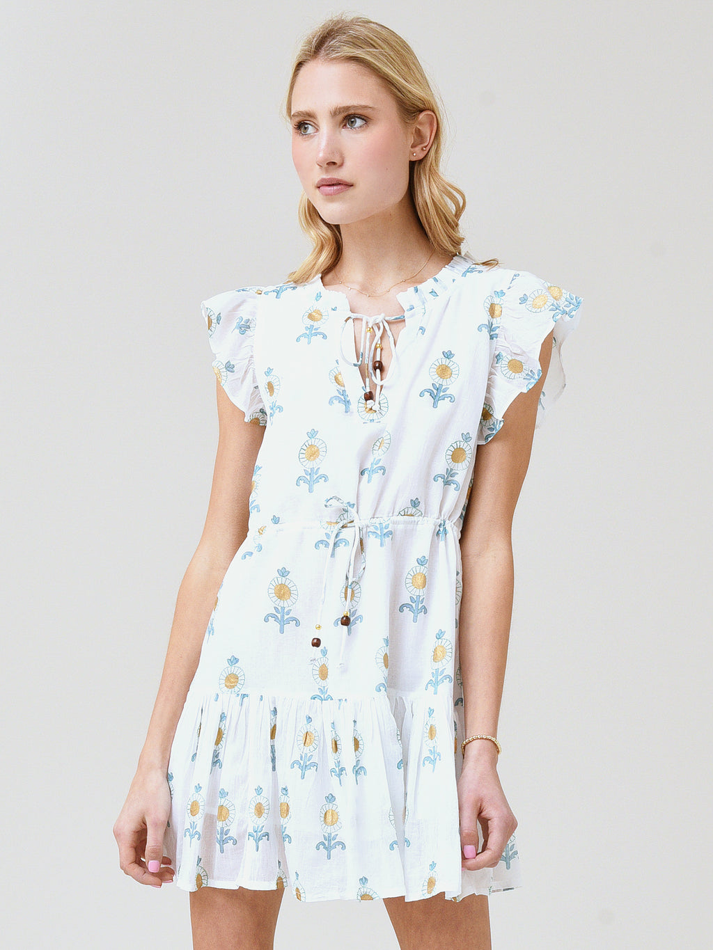 Oliphant Women's Cinched Flirty Dress - Saint Bernard