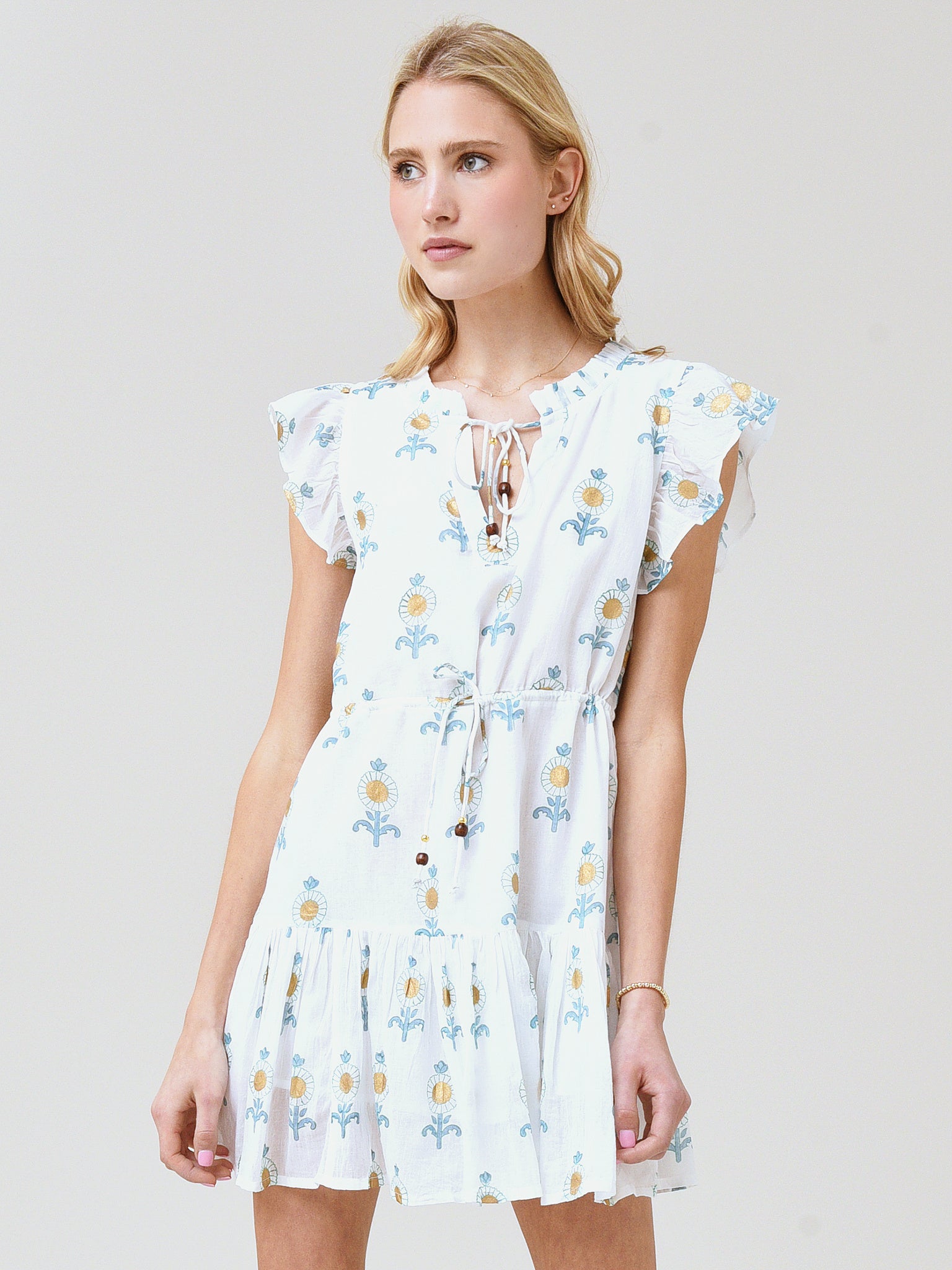 Oliphant Women's Cinched Flirty Dress - Saint Bernard