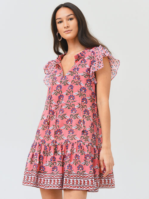 Oliphant Women's Cinched Flirty Dress
