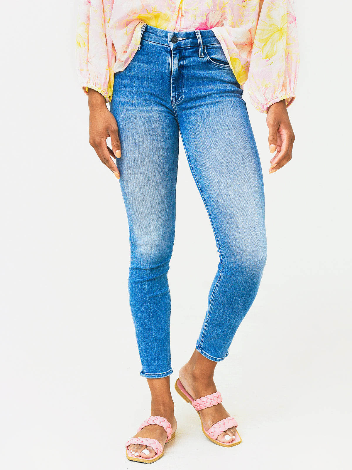 Mother Women's The Looker Ankle Jean - Saint Bernard