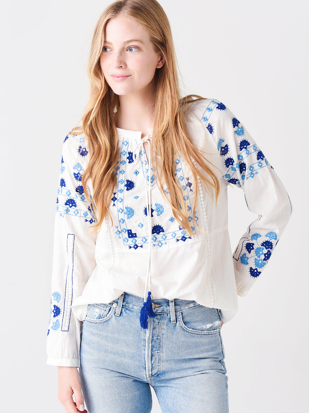 Oliphant Women's Ixtapa Blouse - Saint Bernard