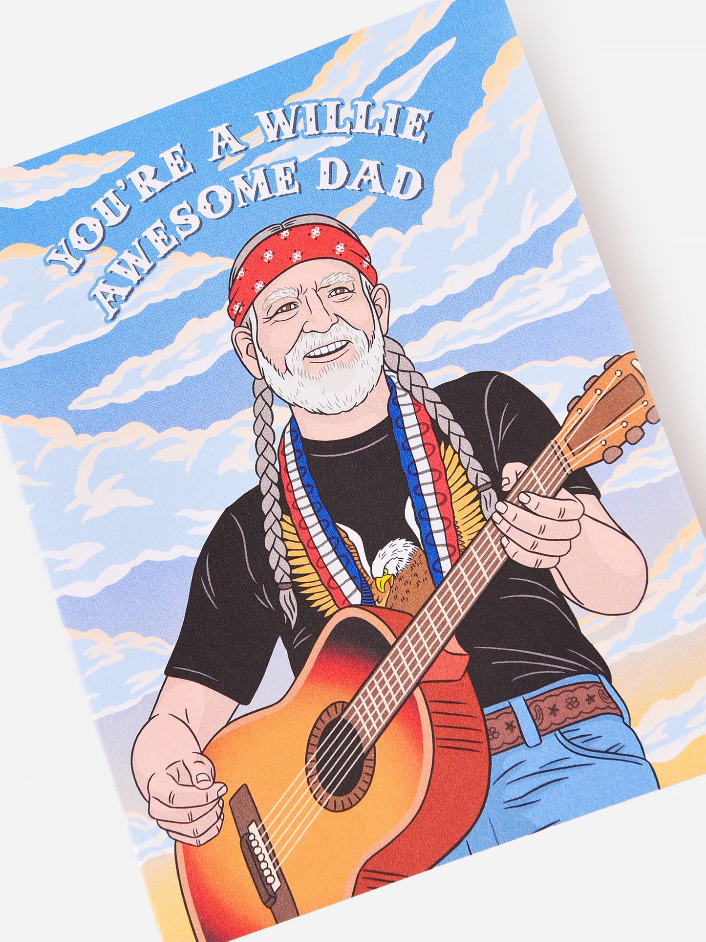 The Found You're A Willie Awesome Dad Card