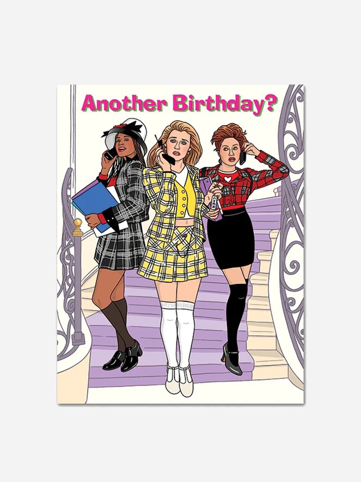 The Found Clueless Another Birthday Card - Saint Bernard