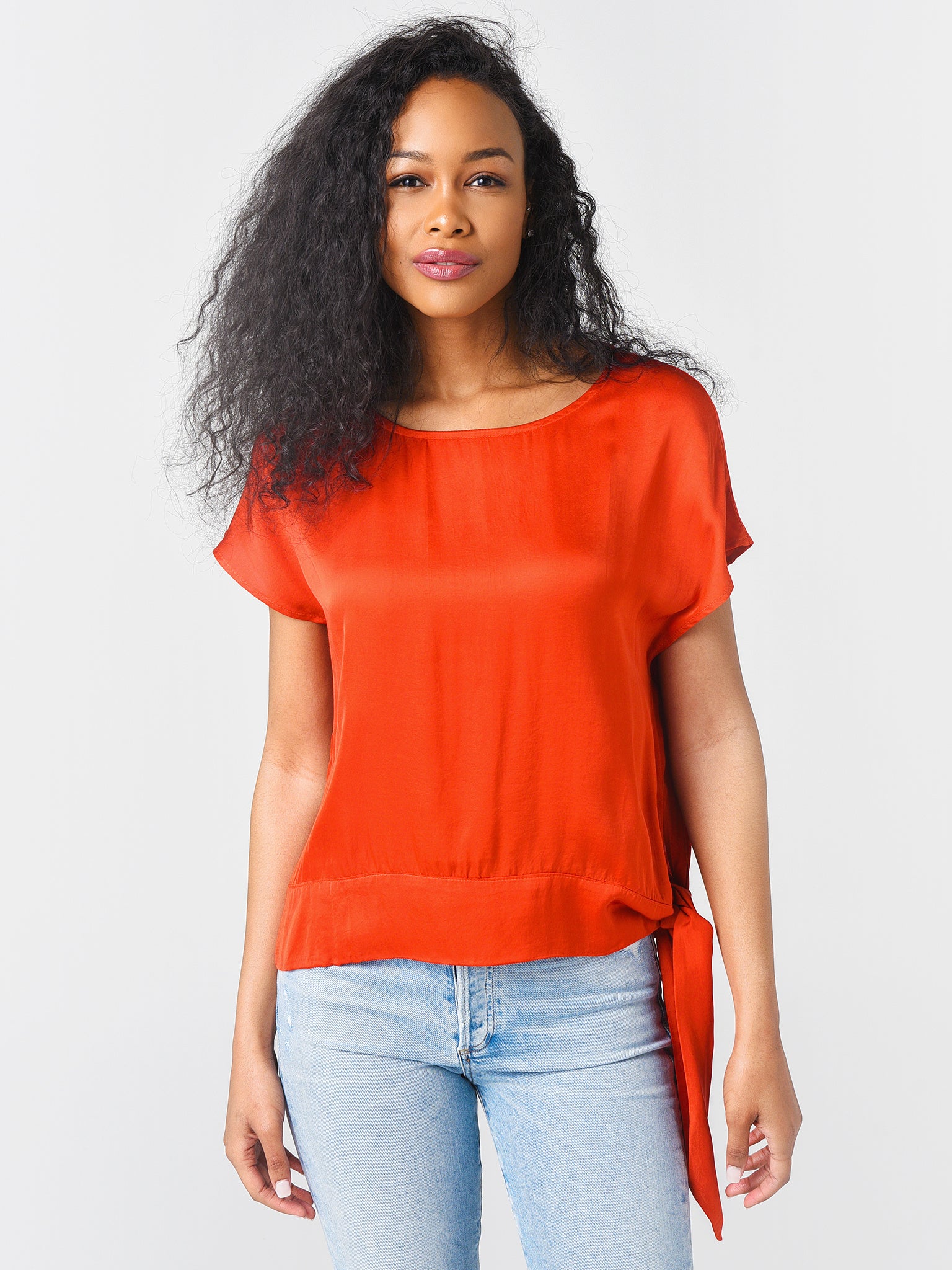 Stark X Women's Side Tie Top - Saint Bernard