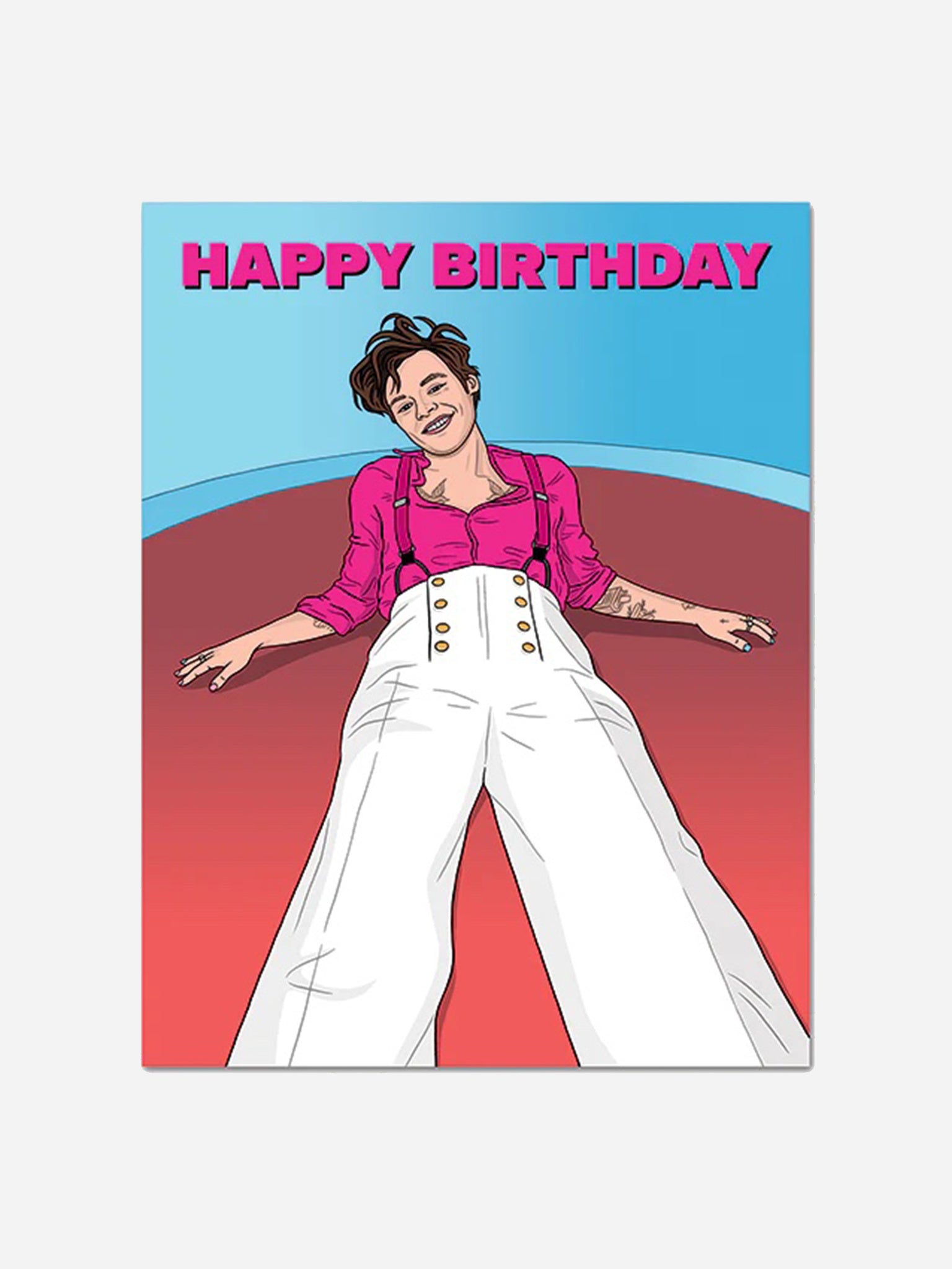 The Found Harry Happy Birthday Card - Saint Bernard