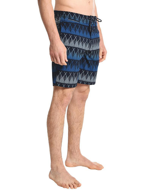 Surfside Supply Men's Linear Print Swim Trunk