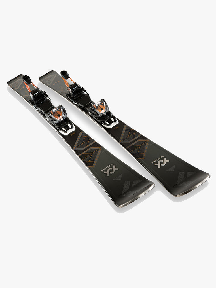 Volkl Women's Flair 75 Skis w/ Vmotion 11 GW Bindings 2020 - Saint Bernard
