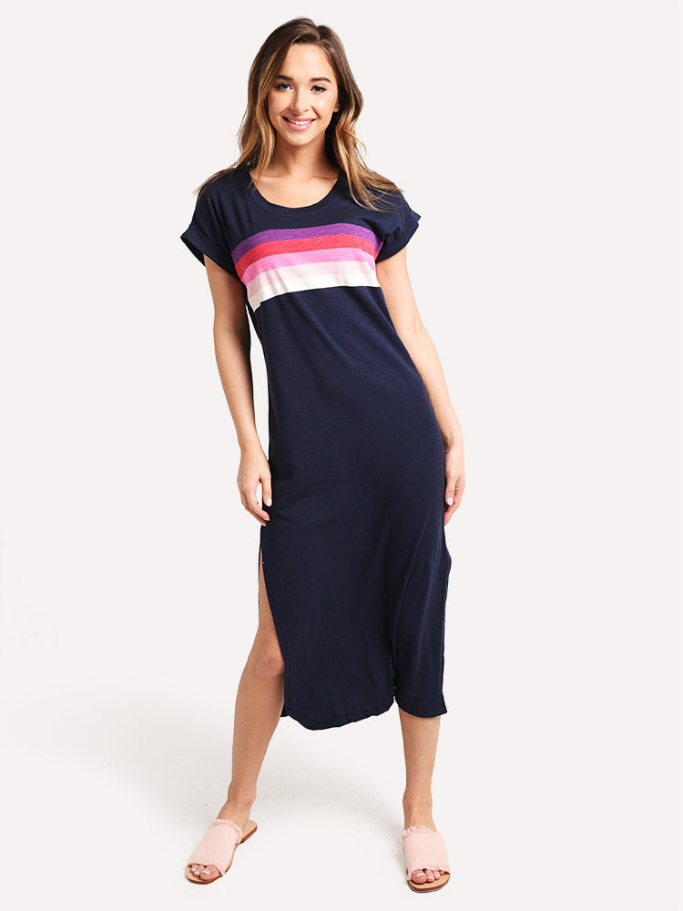 Sundry Maxi Dress with Side Slits - Saint Bernard
