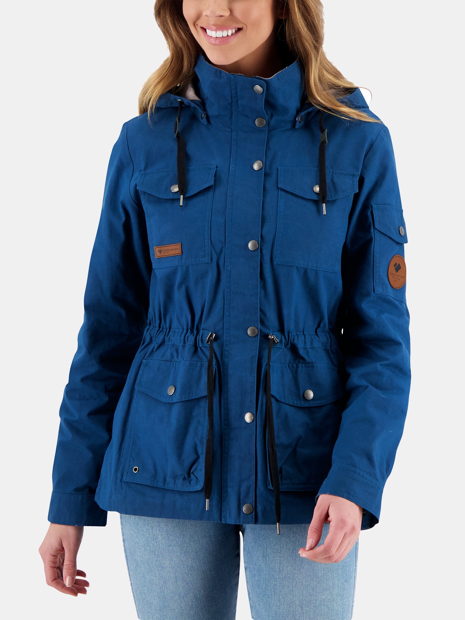 Obermeyer Women's Hazel Waxed Jacket - Saint Bernard