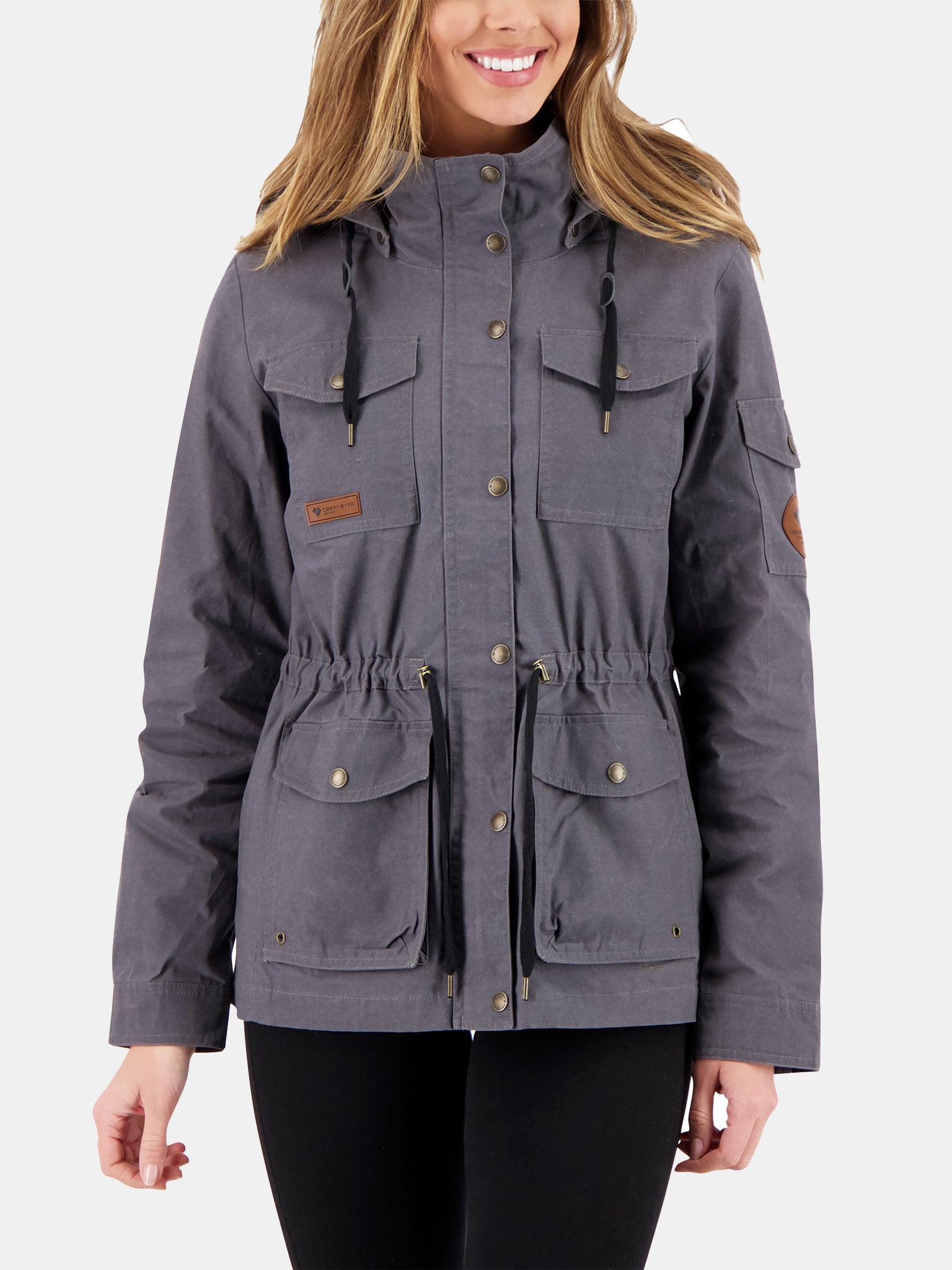 Obermeyer Women's Hazel Waxed Jacket - Saint Bernard