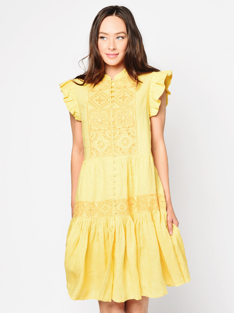 Carolina K Anna Dress - Saint Bernard
