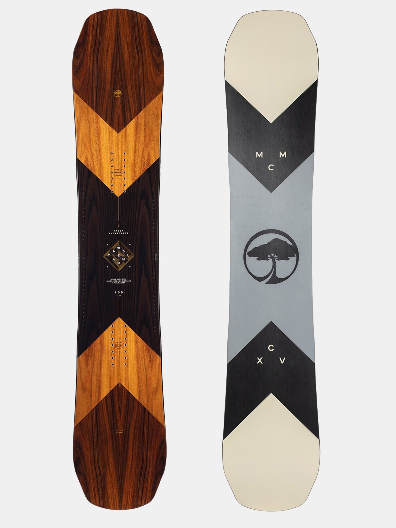 Arbor Wasteland Rocker Snowboard 2022 - Saint Bernard
