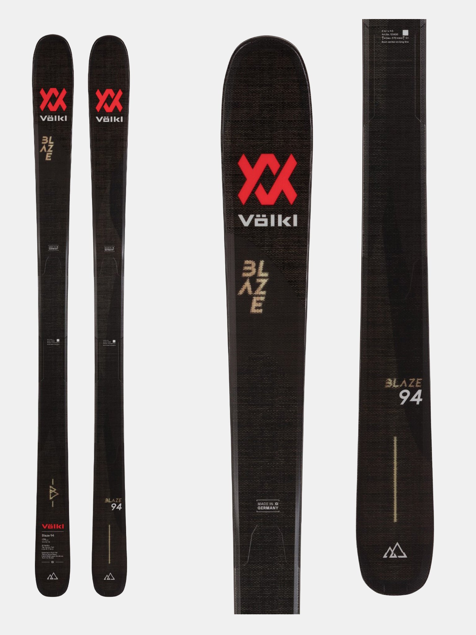 Volkl Blaze 94 Skis 2022 - Saint Bernard