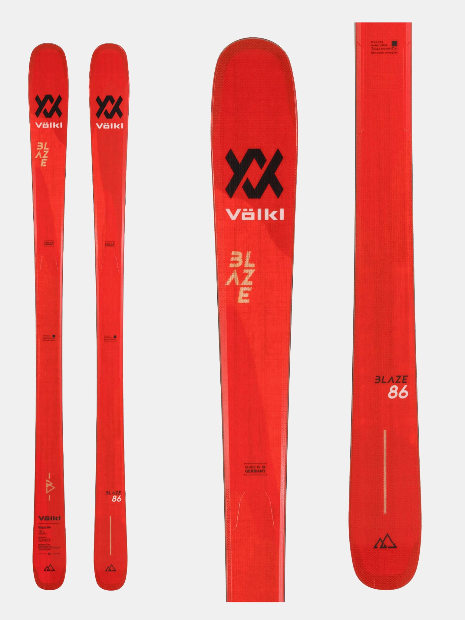 Volkl Blaze 86 Skis 2022 - Saint Bernard