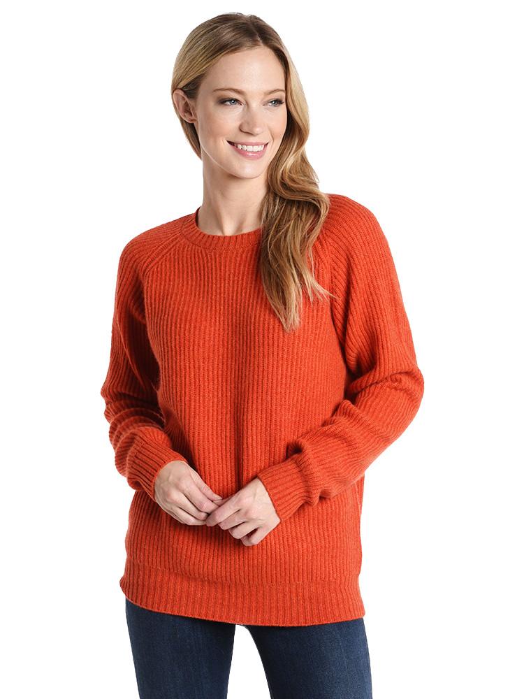 Jumper 1234 Thick Rib Crew Sweater - Saint Bernard