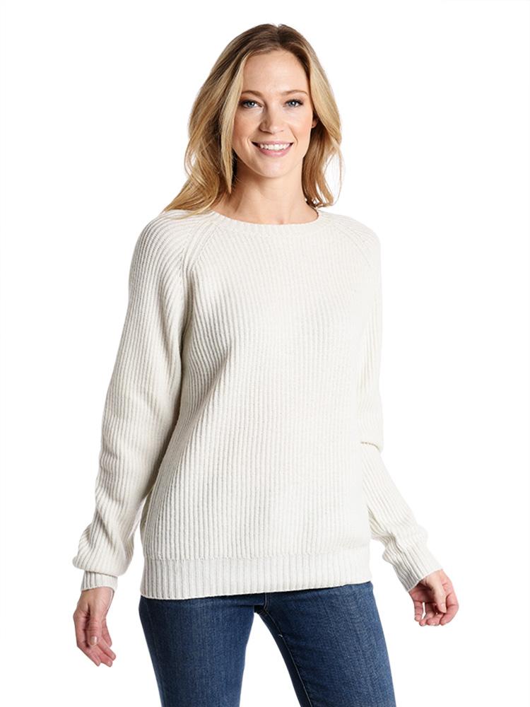 Jumper 1234 Thick Rib Crew Sweater - Saint Bernard
