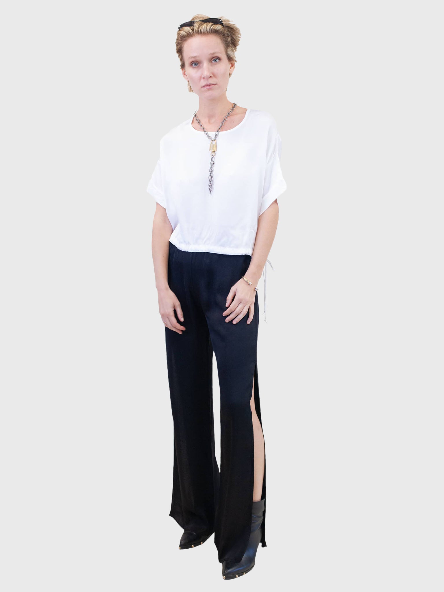 Stark X Women's Drawstring Top - Saint Bernard