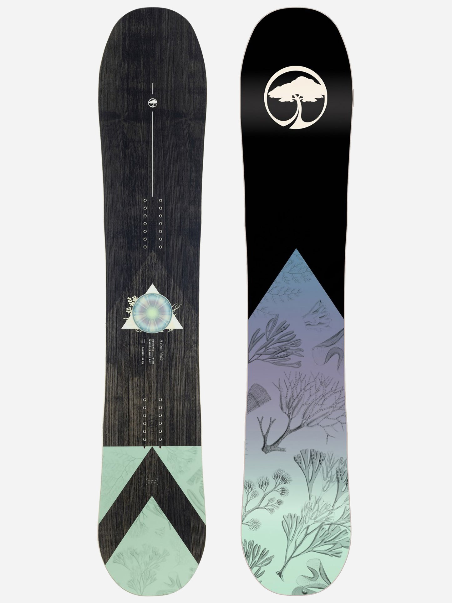Arbor Veda Camber Women's Snowboard 2023 - Saint Bernard