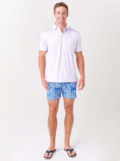 Chubbies Men's Thigh-Napples 5.5" Swim Trunks