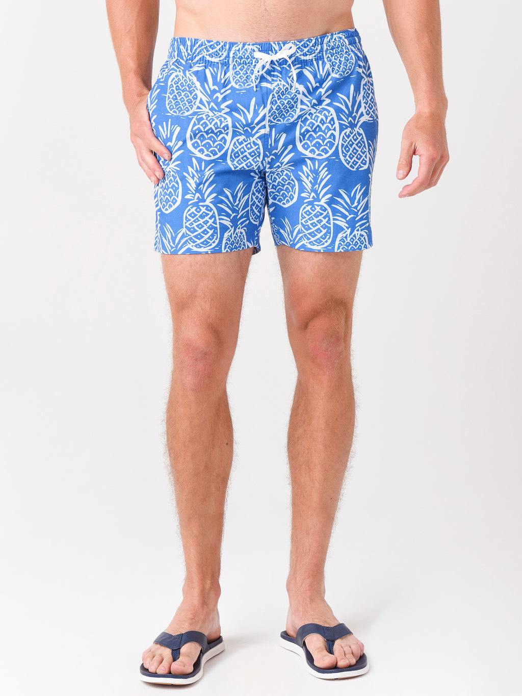 Chubbies Men's Thigh-Napples 5.5" Swim Trunks - Saint Bernard